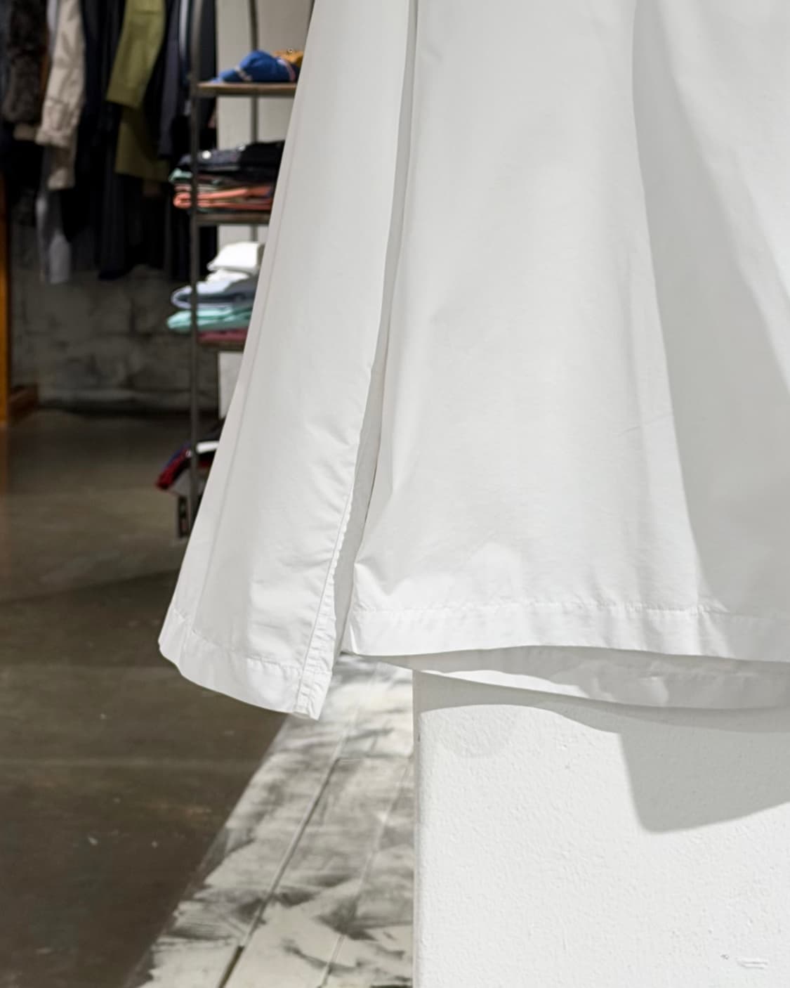 질샌더 화이트 하이넥 후드 자켓 상품이미지5