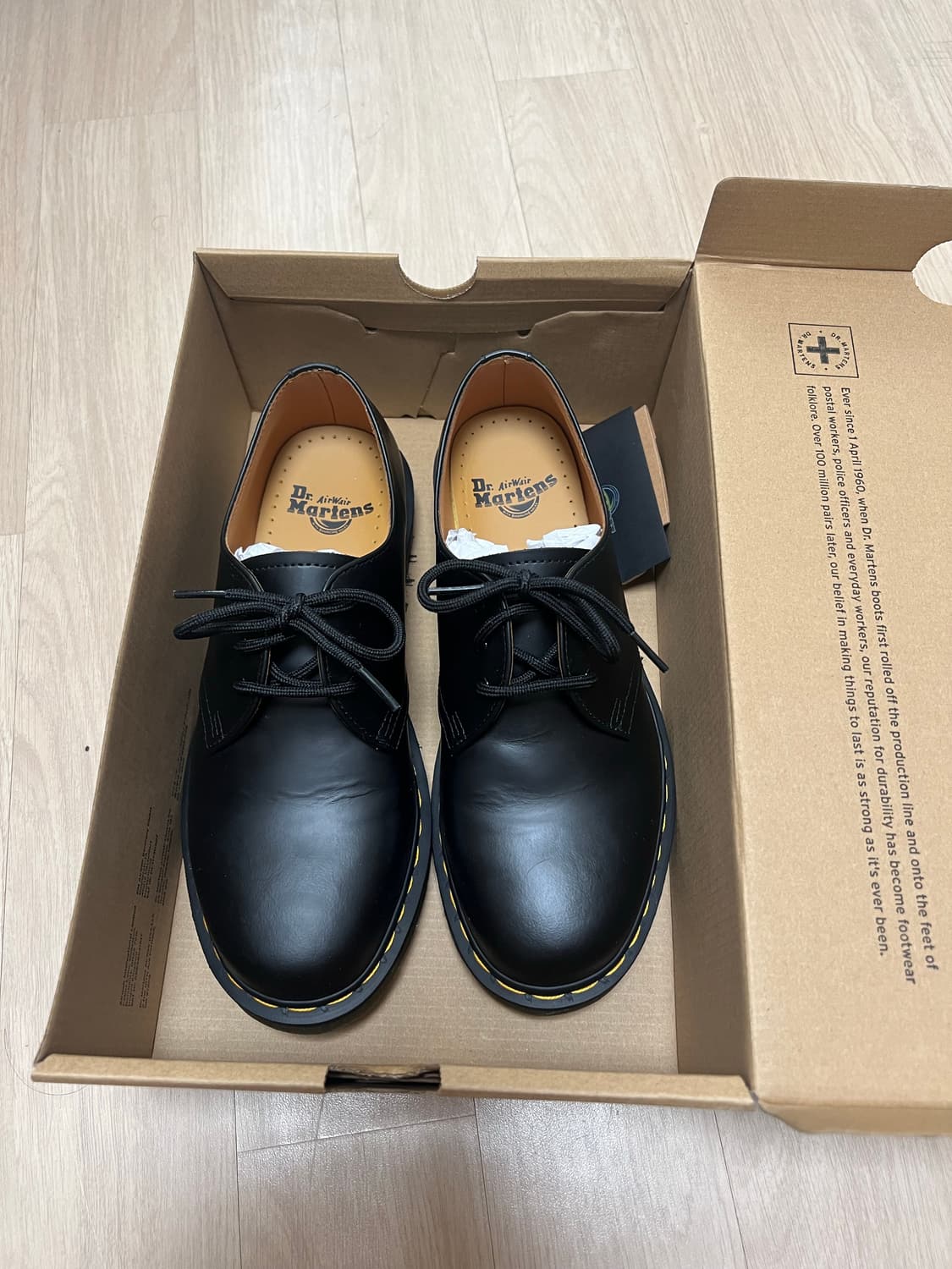 닥터마틴 1461 스무스 블랙 260 상품이미지1