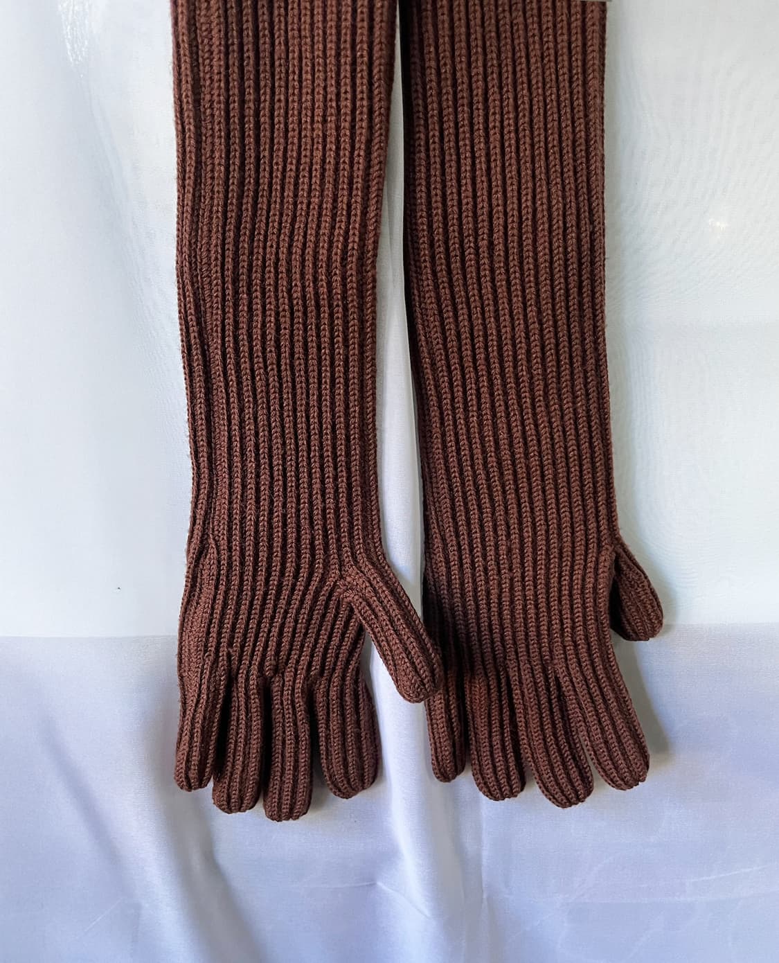 PRADA brown long gloves 상품이미지7