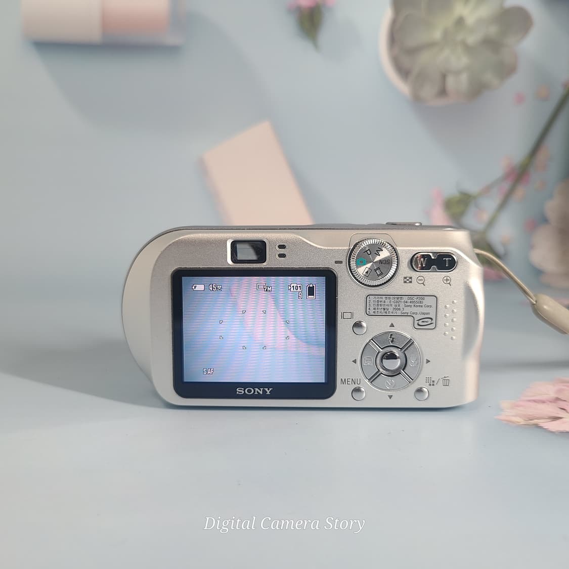 소니 사이버샷 dsc p200 디카 (빈티지 카메라) 상품이미지4