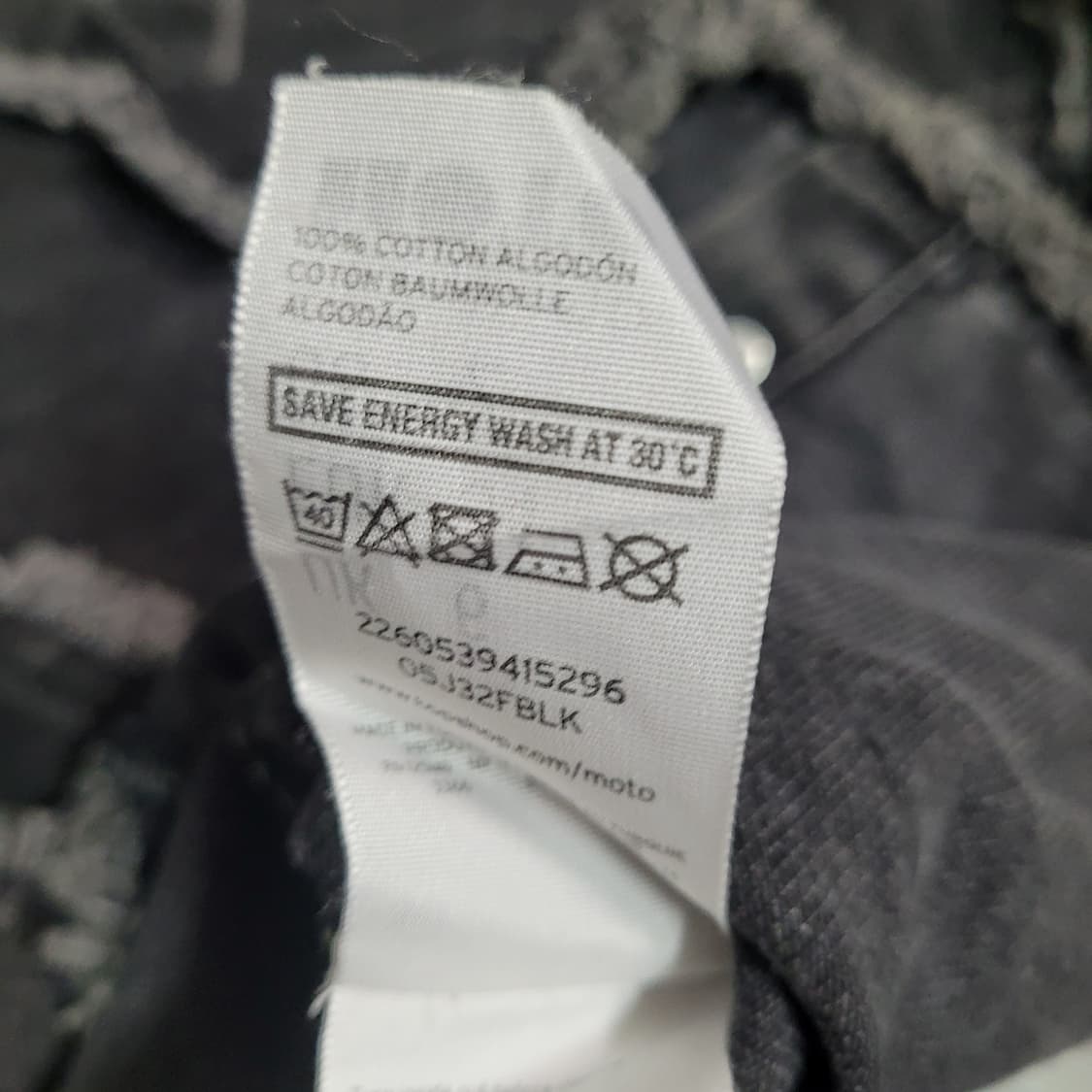 G357 [34] TOPSHOP Moto  탑샵  청자켓
 상품이미지4