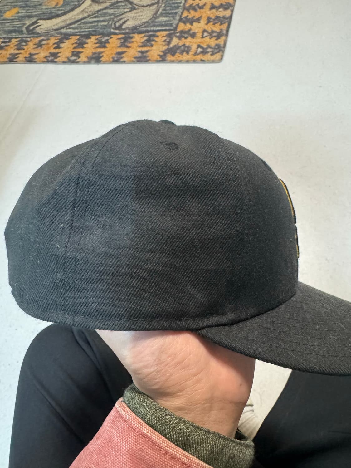 마블 x 뉴에라 콜라보 아이언맨 스냅백 블랙 모자 볼캡 상품이미지2