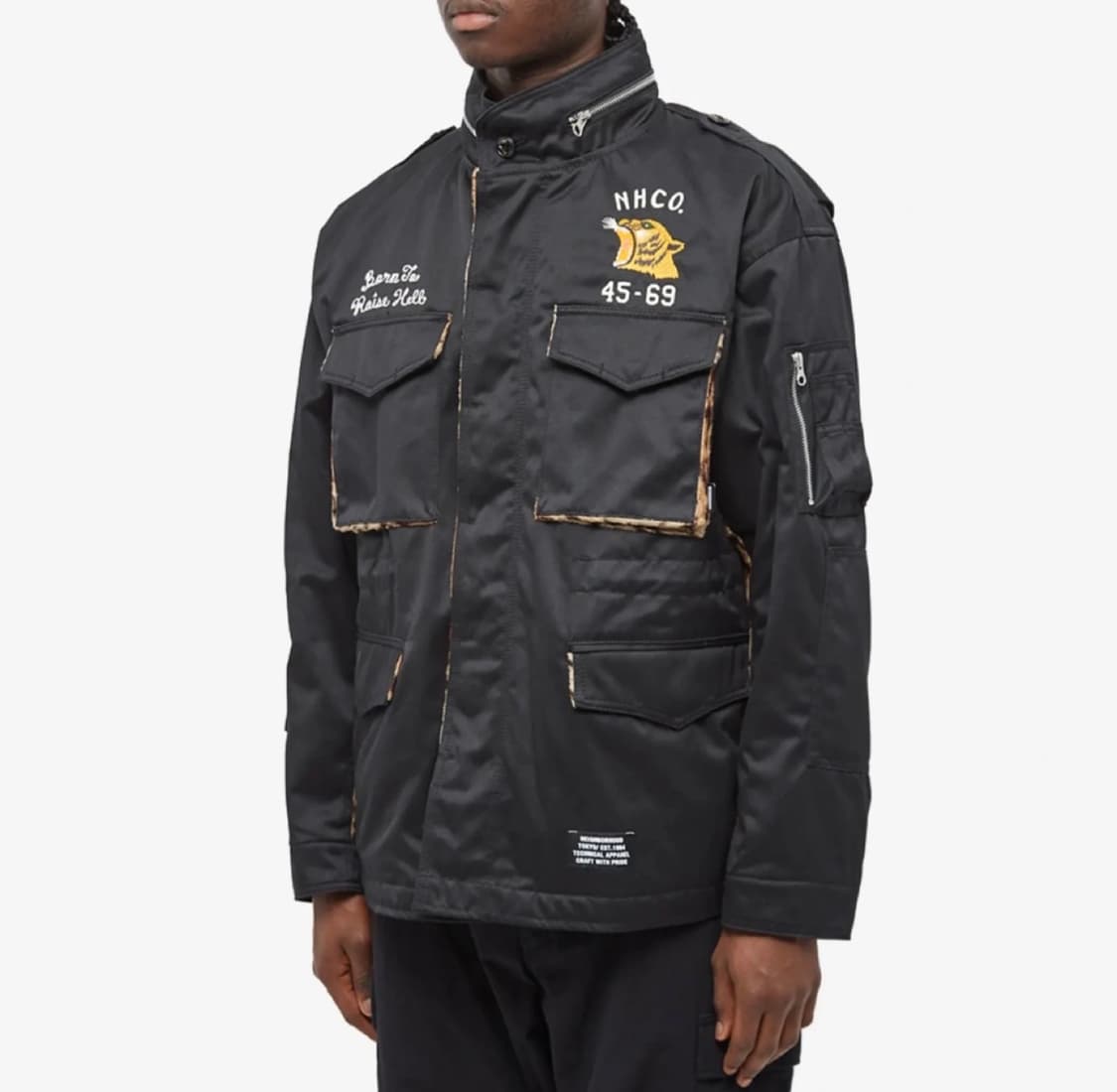 네이버후드 사파리 스타일 자수점퍼 상품이미지9