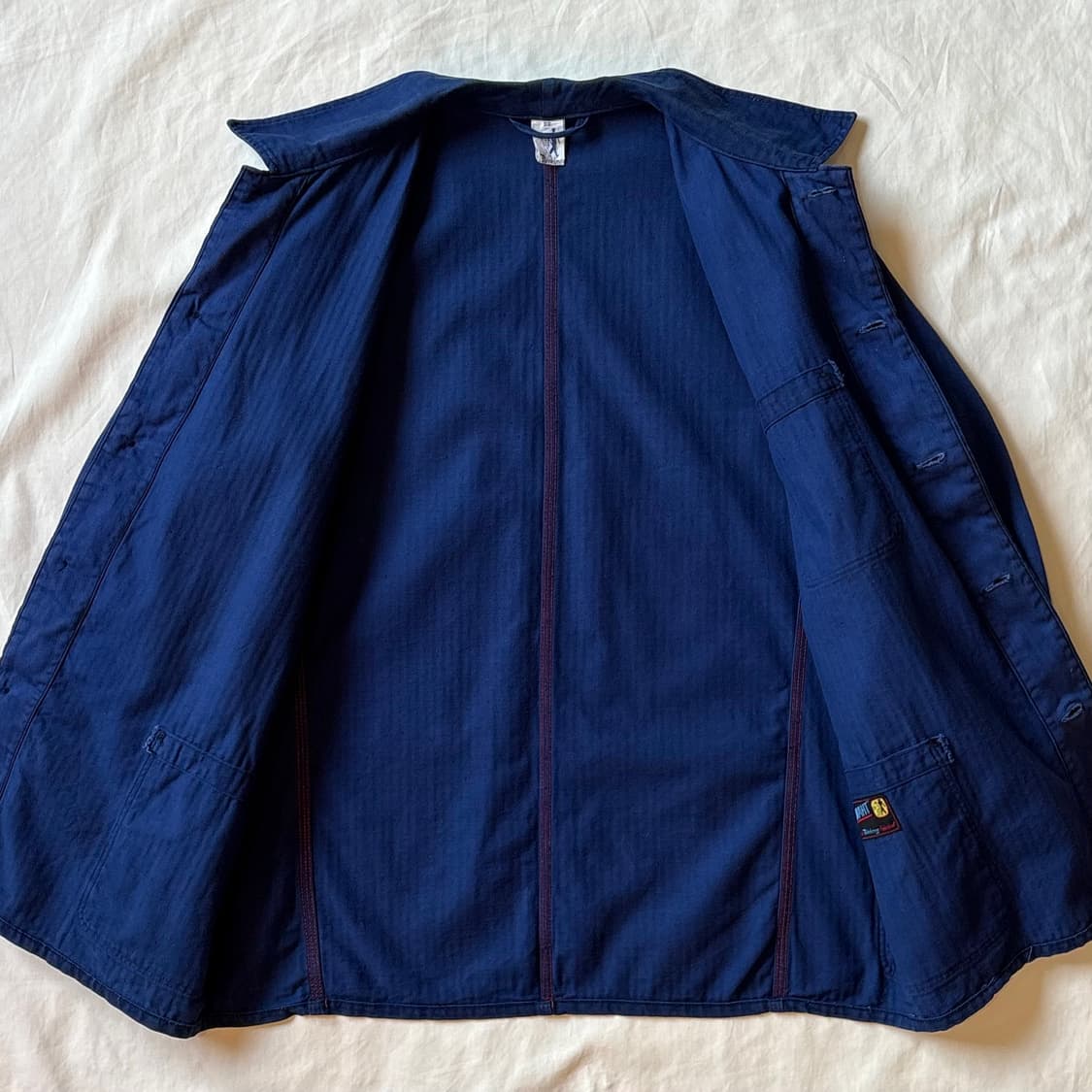 [105] 60s 독일 Bücking dreinaht HBT 워크자켓 상품이미지4