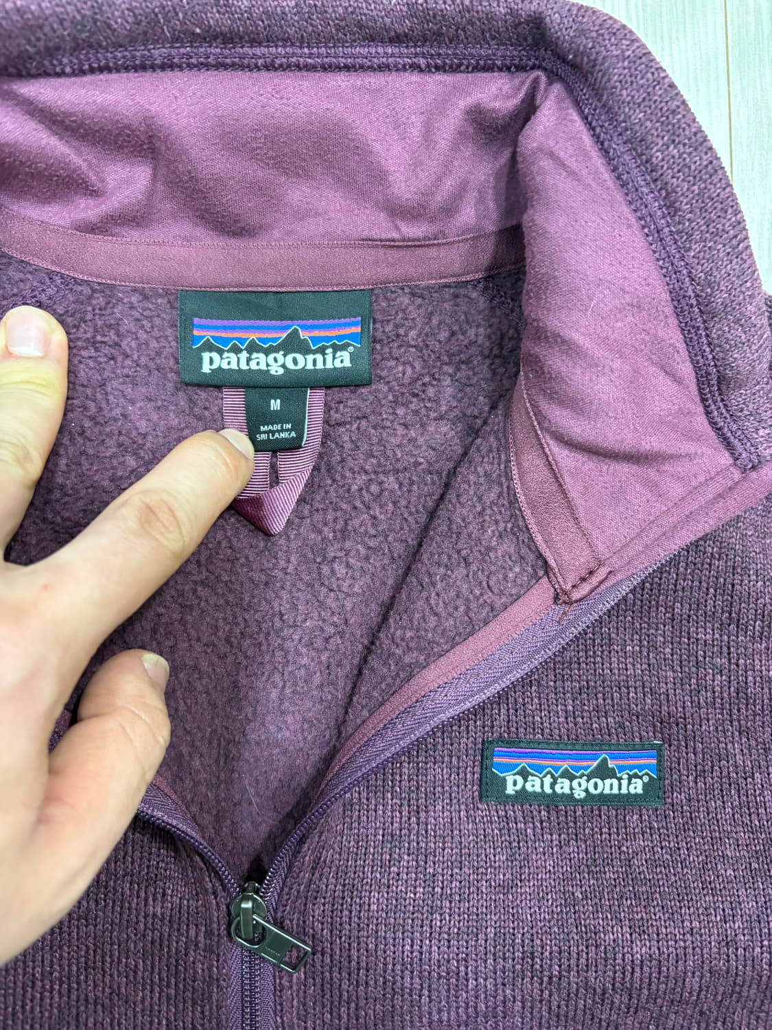 Patagonia Better Sweater 1/4 Zip Pullove 상품이미지7