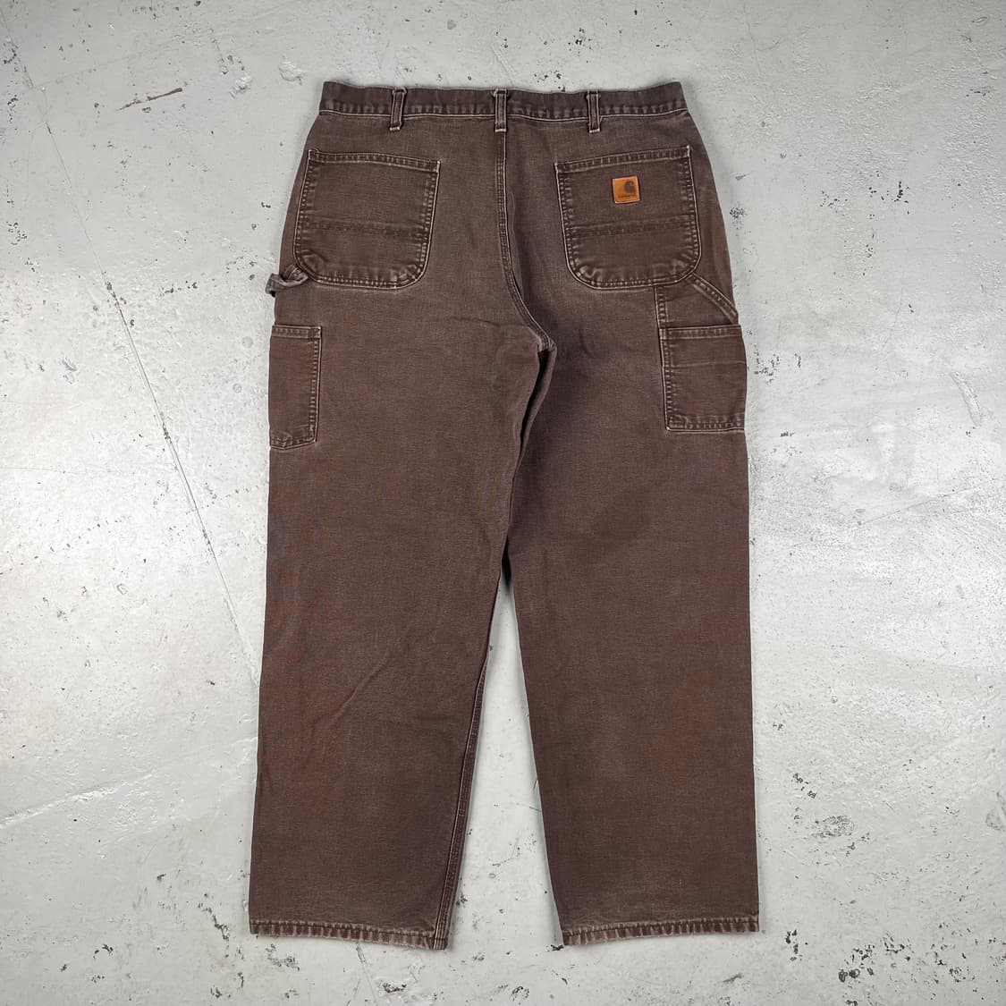 칼하트 다크 브라운 싱글니 카펜터 팬츠 B11DKB 상품이미지4