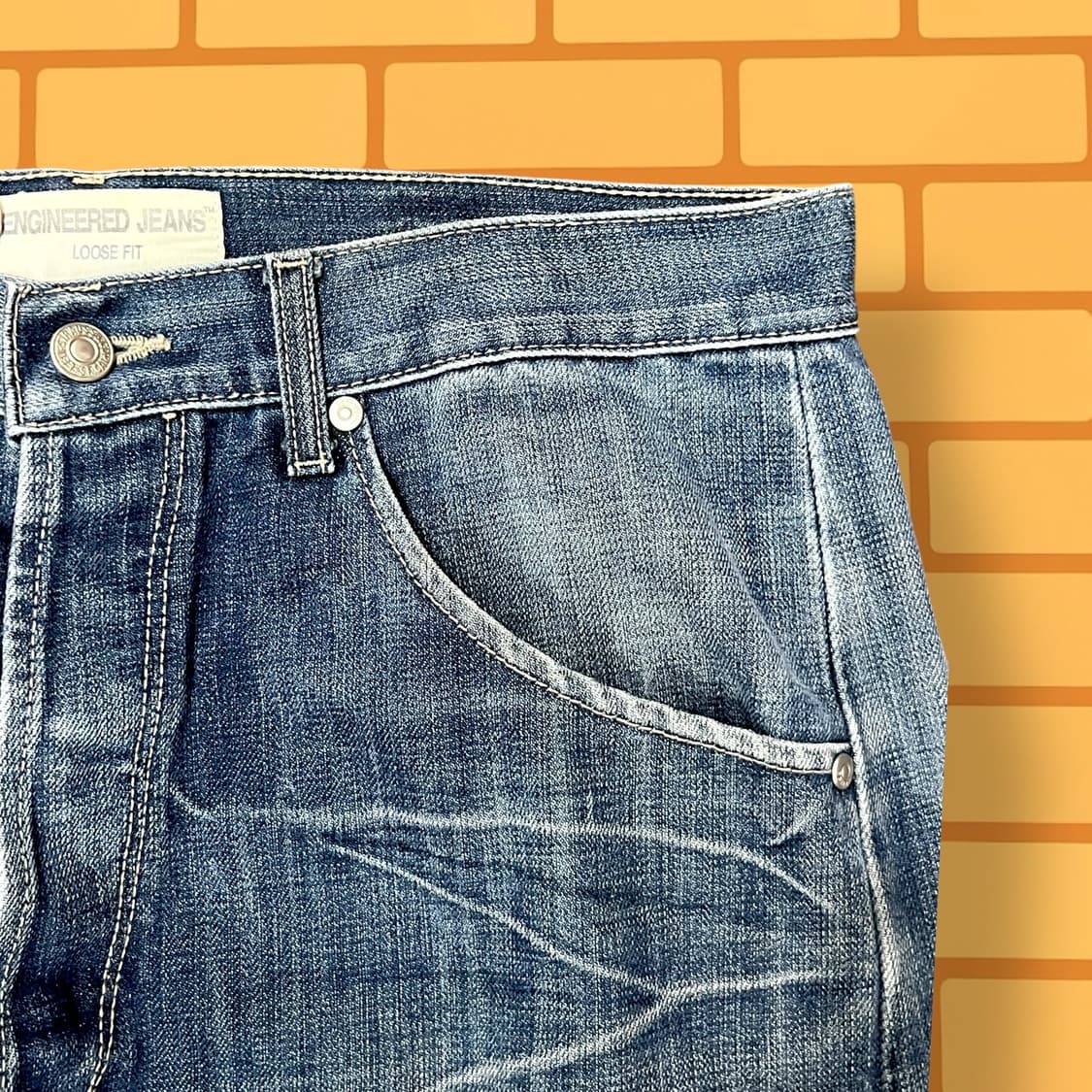 리바이스 엔지니어드 진 루즈 핏 (34) 상품이미지4