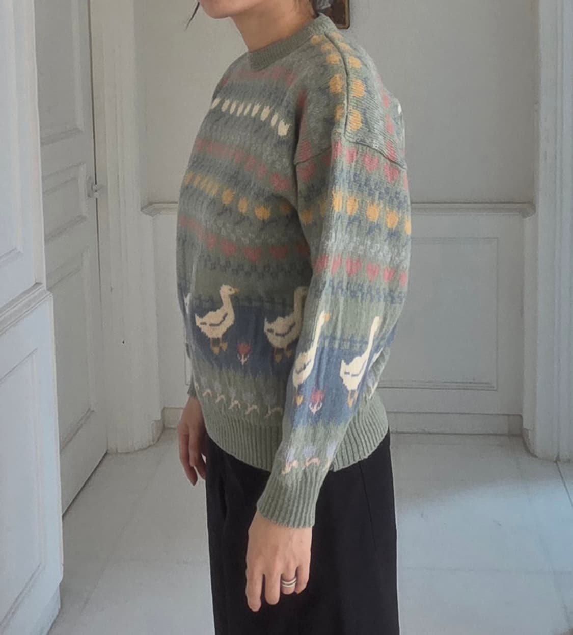 Jumpers 오리패턴 스웨터 상품이미지5