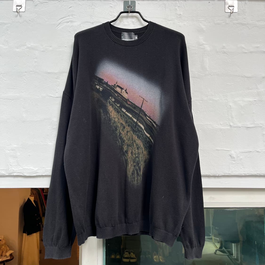 Opening Project 선셋 글로우 프린트 니트 2 상품이미지1