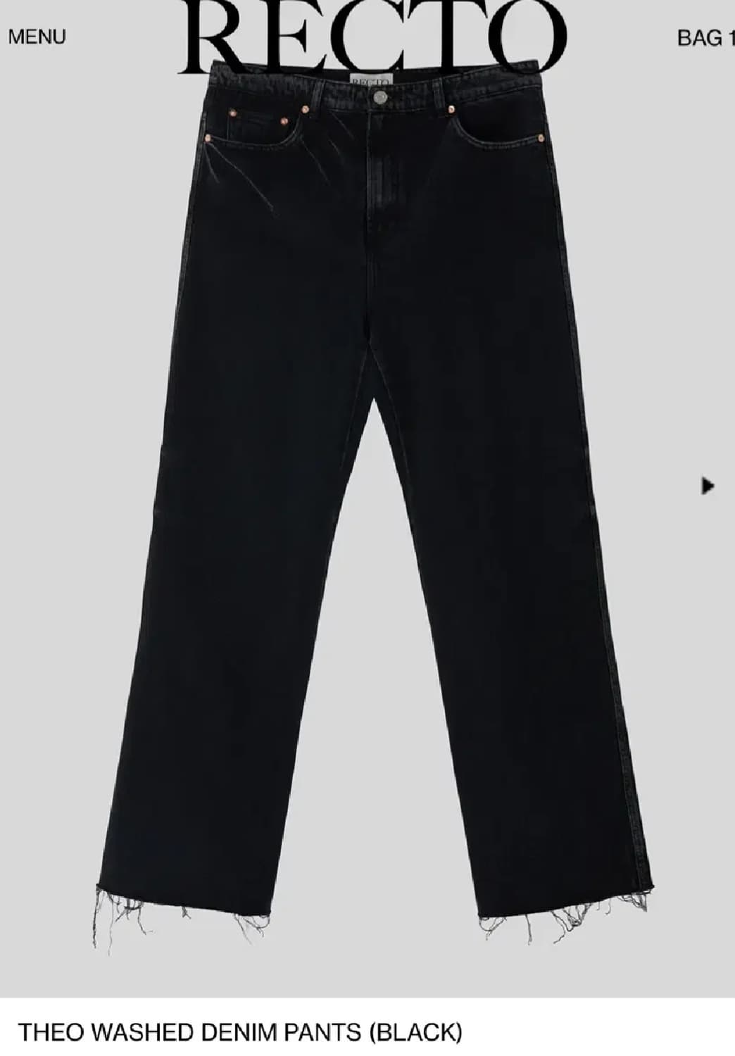 [렉토] 빈센트/테오 데님 셋업 L사이즈 상품이미지2