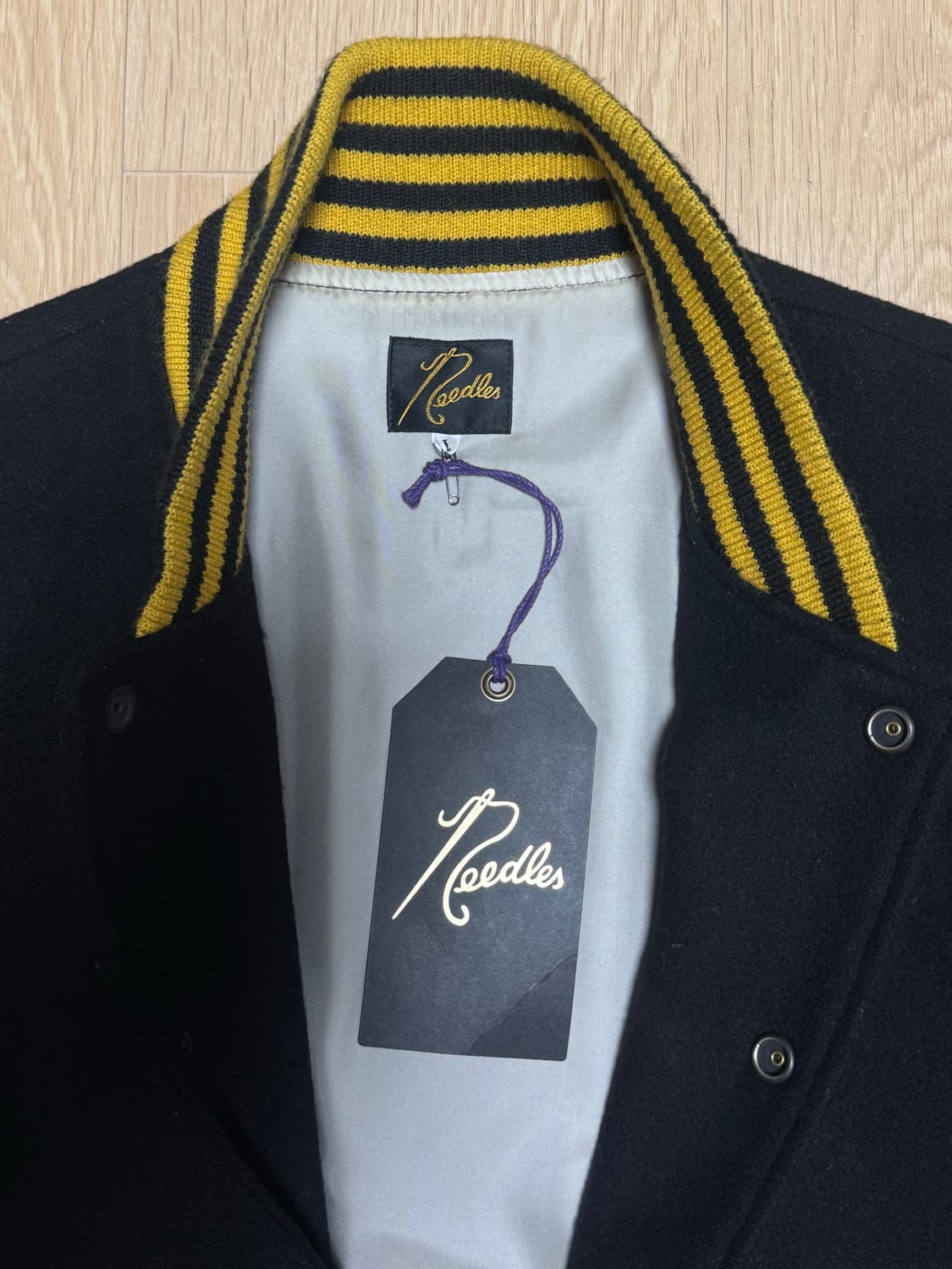 니들스 레오파드 바시티 자켓 상품이미지4