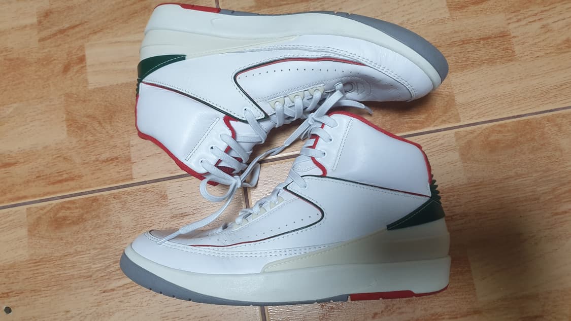 나이키 조던2 하이 화이트구찌 265 상품이미지4