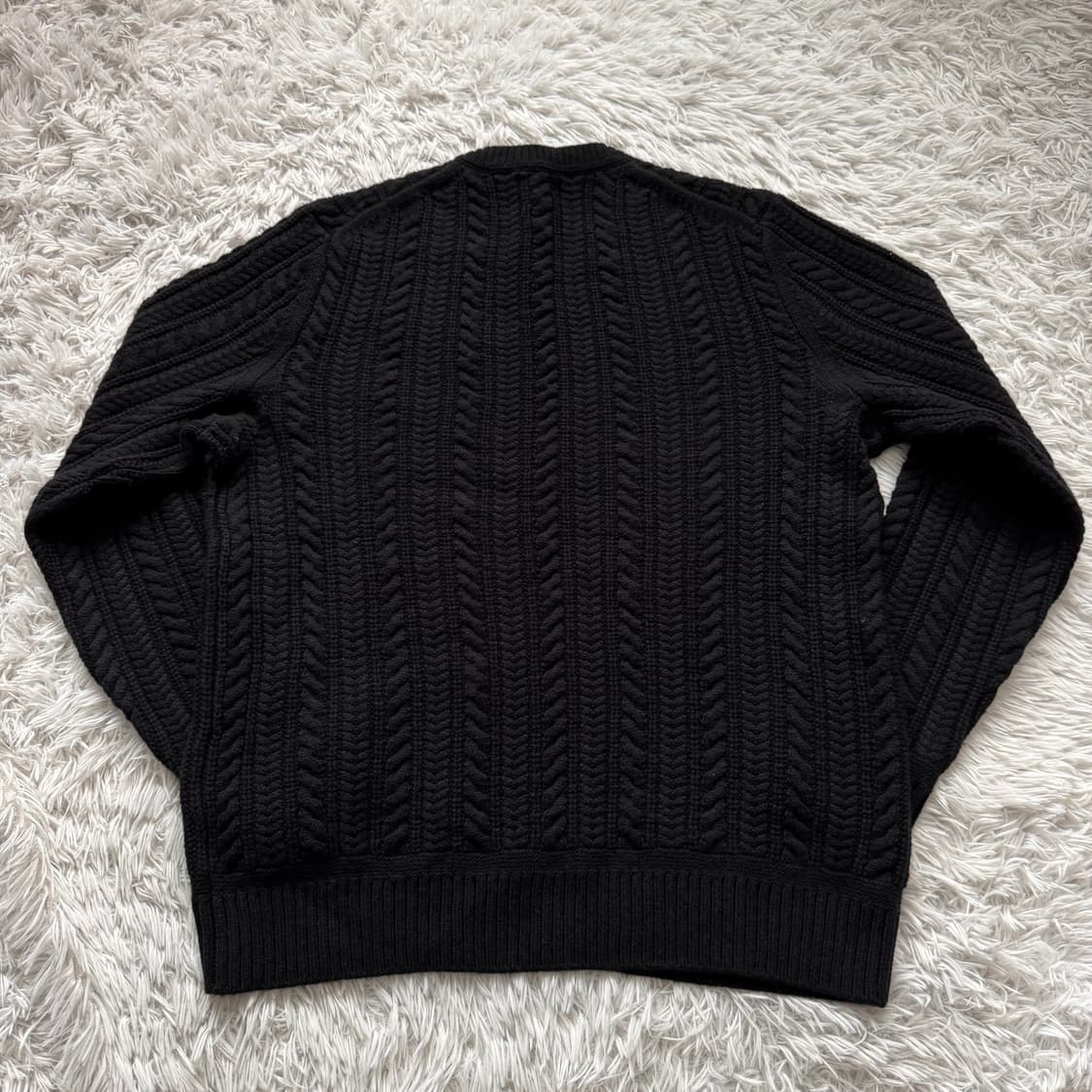 BURBERRY 일본빈티지 와플 니트 버버리니트 버버리 XXL 110 상품이미지3