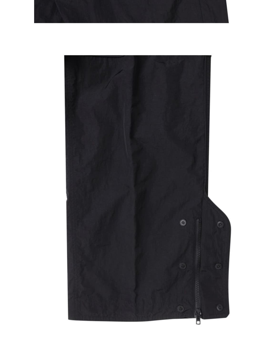 커스텀멜로우 블랙 밴딩 슬릿 팬츠 34  2025 S/S 상품이미지5