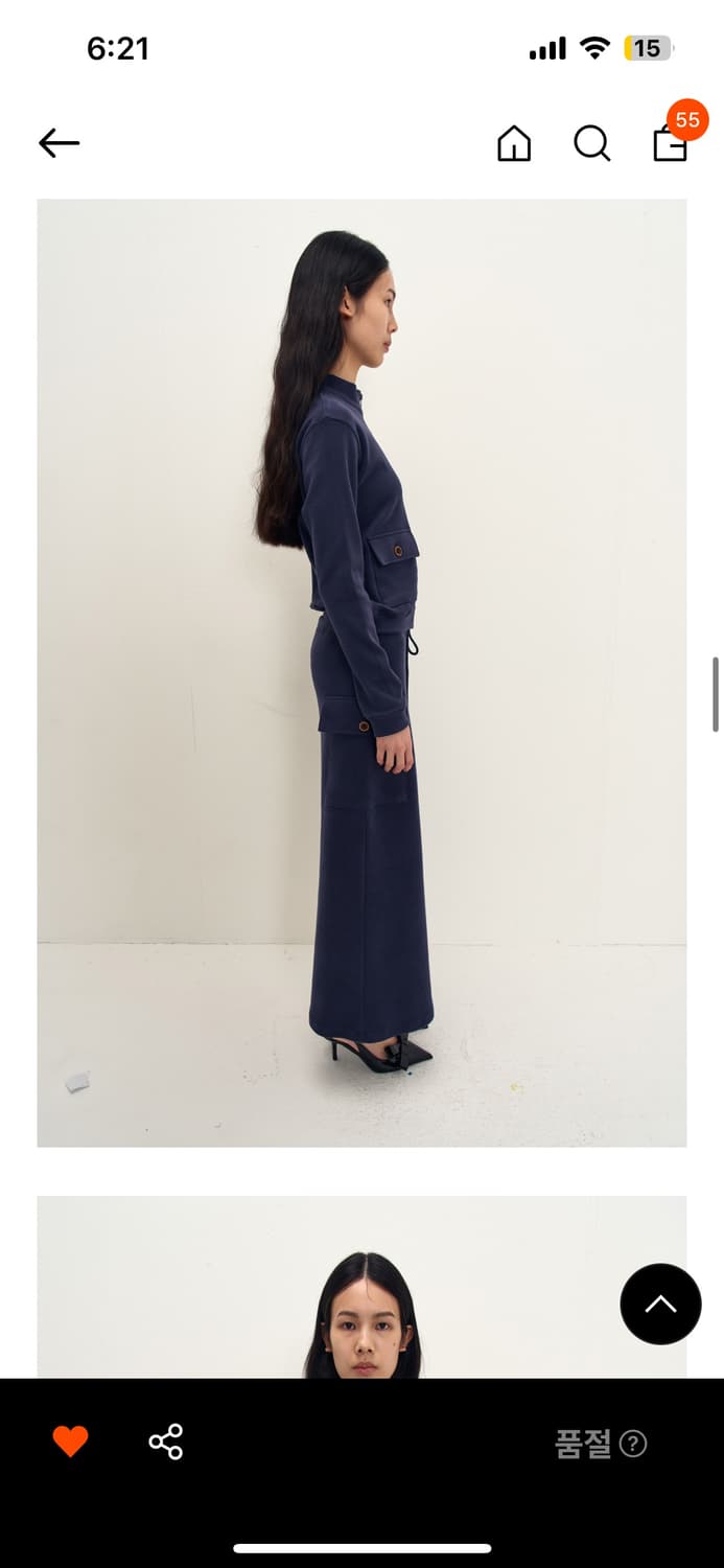 지지비샤 pocket cardigan 상품이미지4