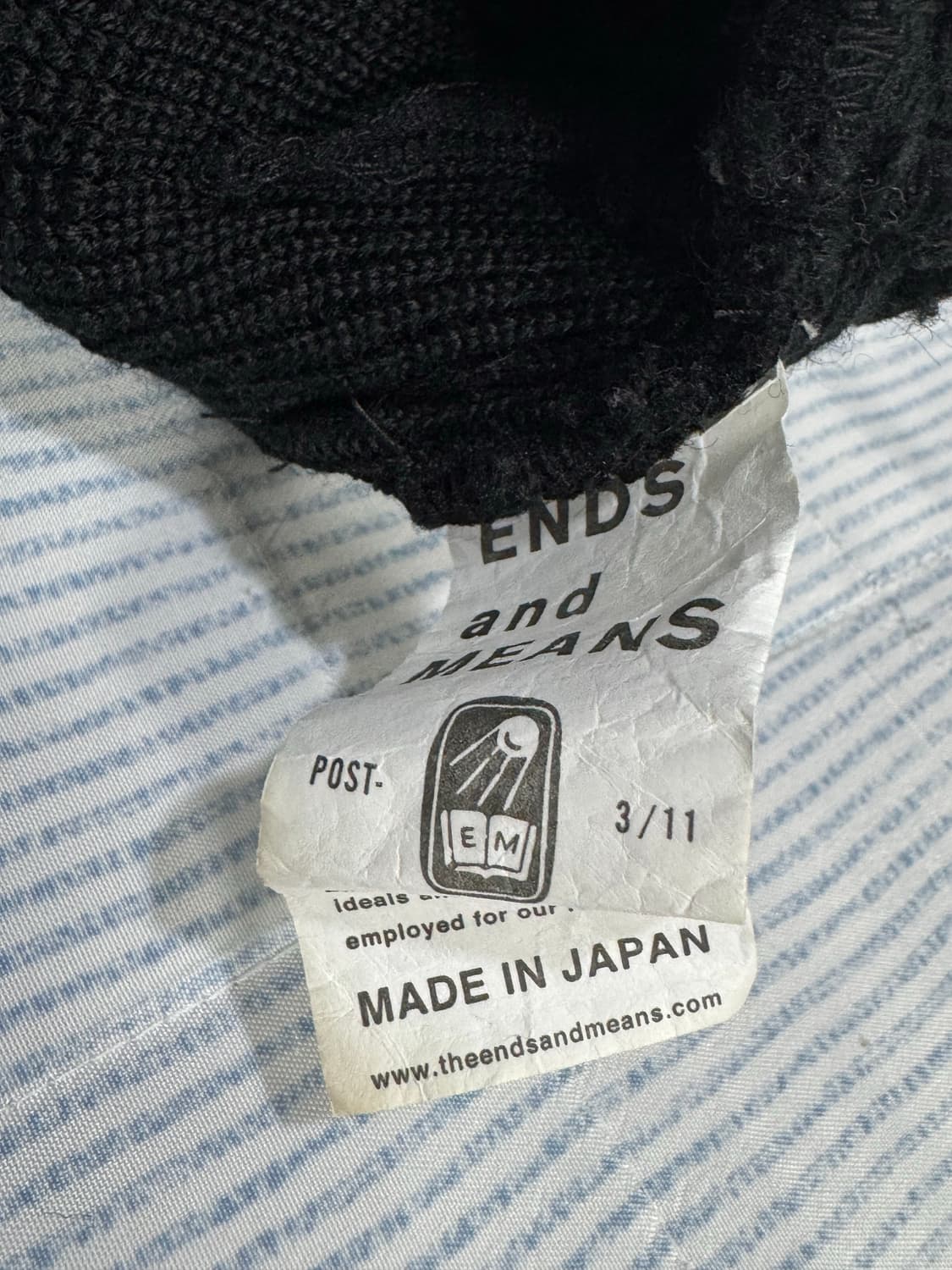 엔즈앤드민즈 와치캡 블랙 상품이미지2