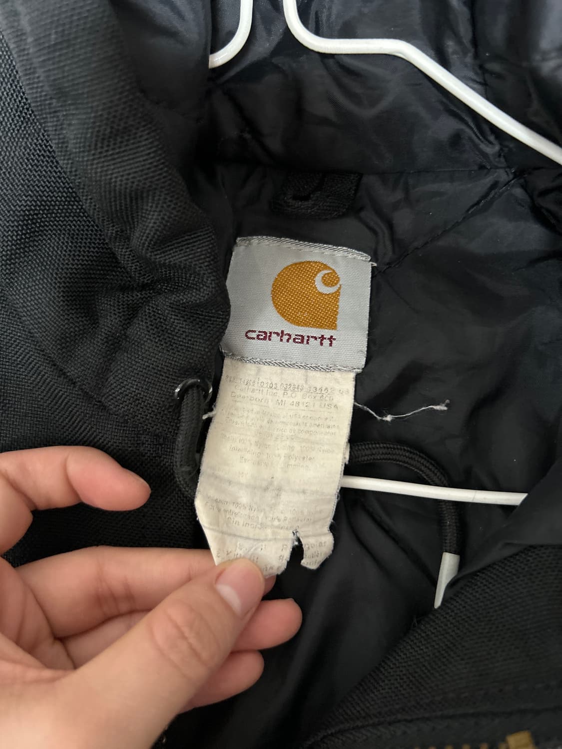 Carhartt Active Jacket 블랙 / 미국 워크웨어 상품이미지3