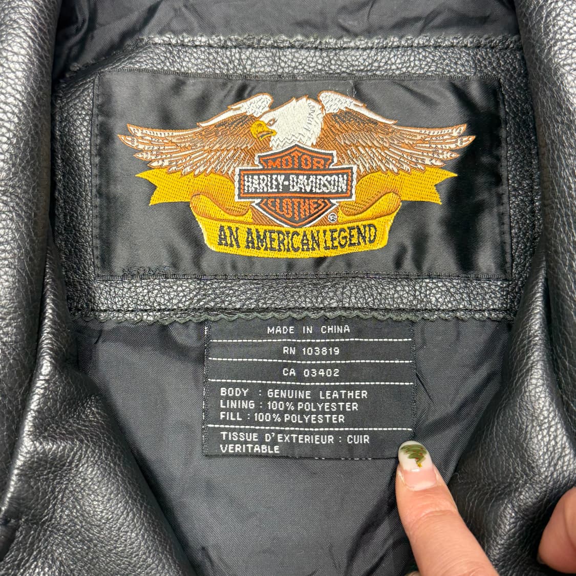 할리데이비슨 레더 자켓 상품이미지4