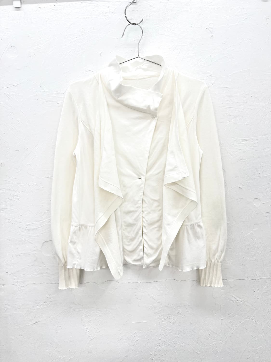 hiroko bis 에센셜 레이어드 랩 가디건 상품이미지5