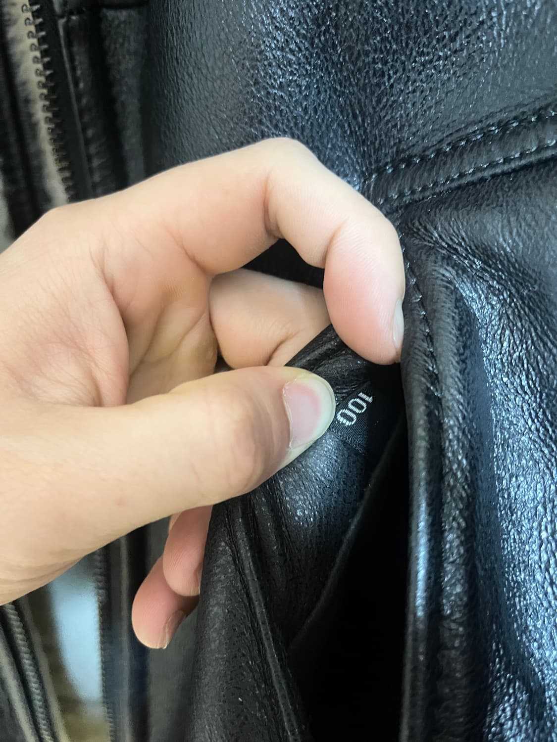 모마디자인/타임 무스탕/100사이즈 상품이미지3