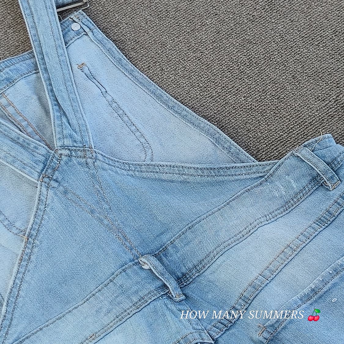 연청 반바지 멜빵 xs  상품이미지8