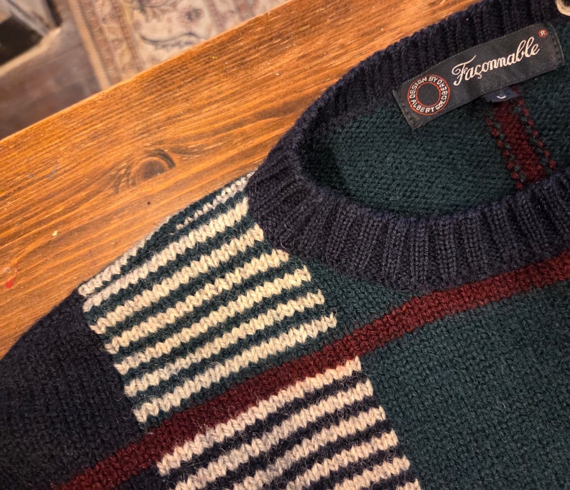 프랑스 브랜드 파쏘나블 니트 상품이미지2