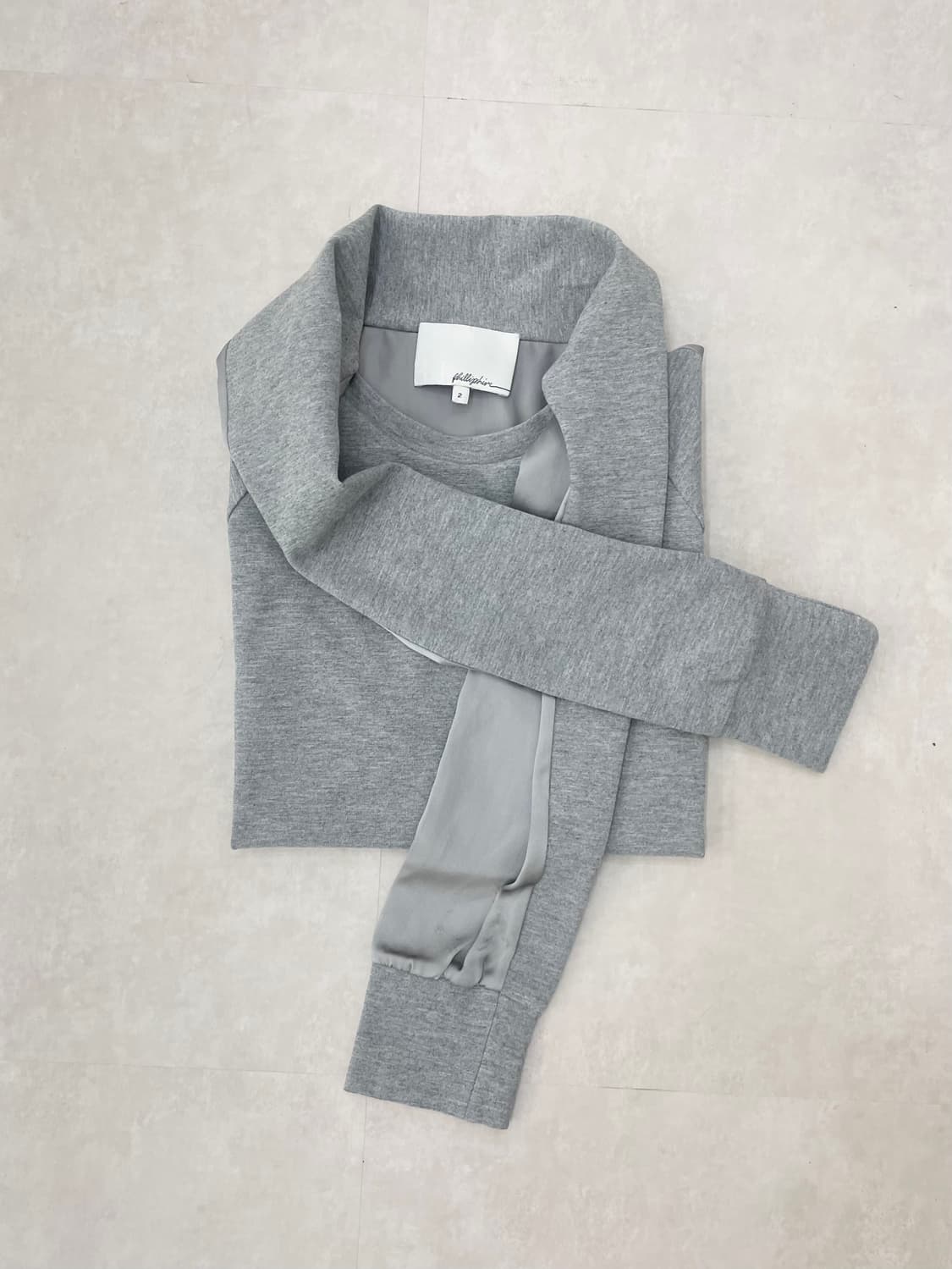 3.1 phillii lim scarf sweatshirt 상품이미지1