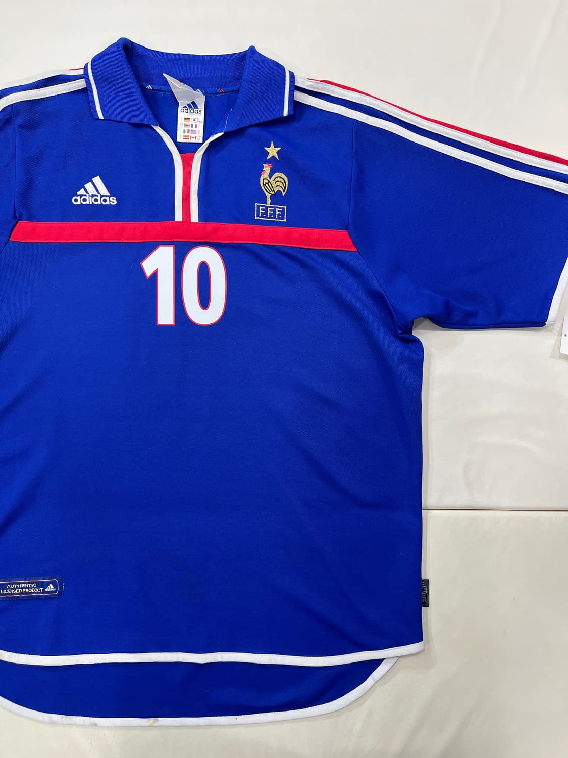 아디다스 00-02 프랑스 홈 지네딘 지단 상품이미지6
