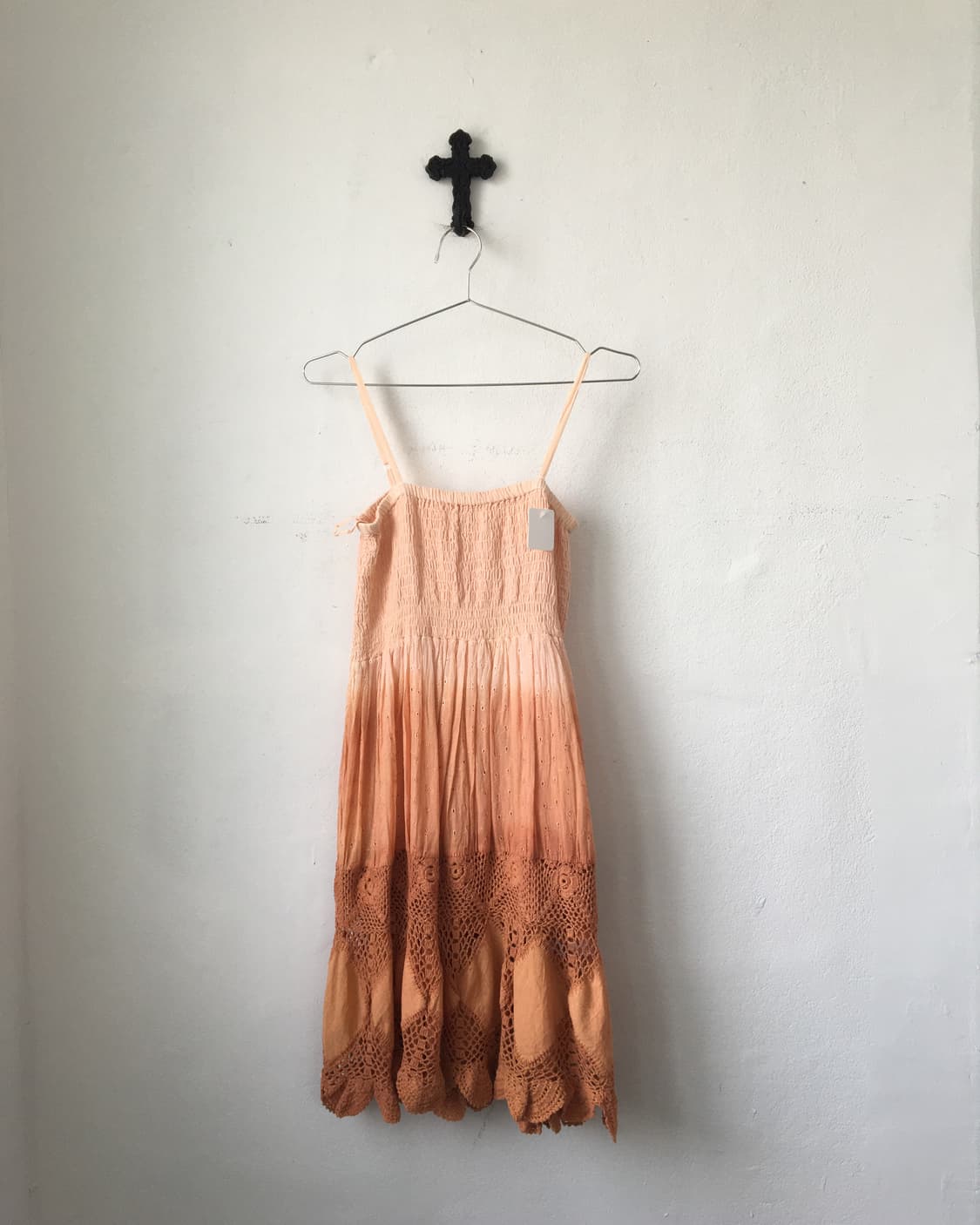 Punching point dyed sleeveless one piece 상품이미지2