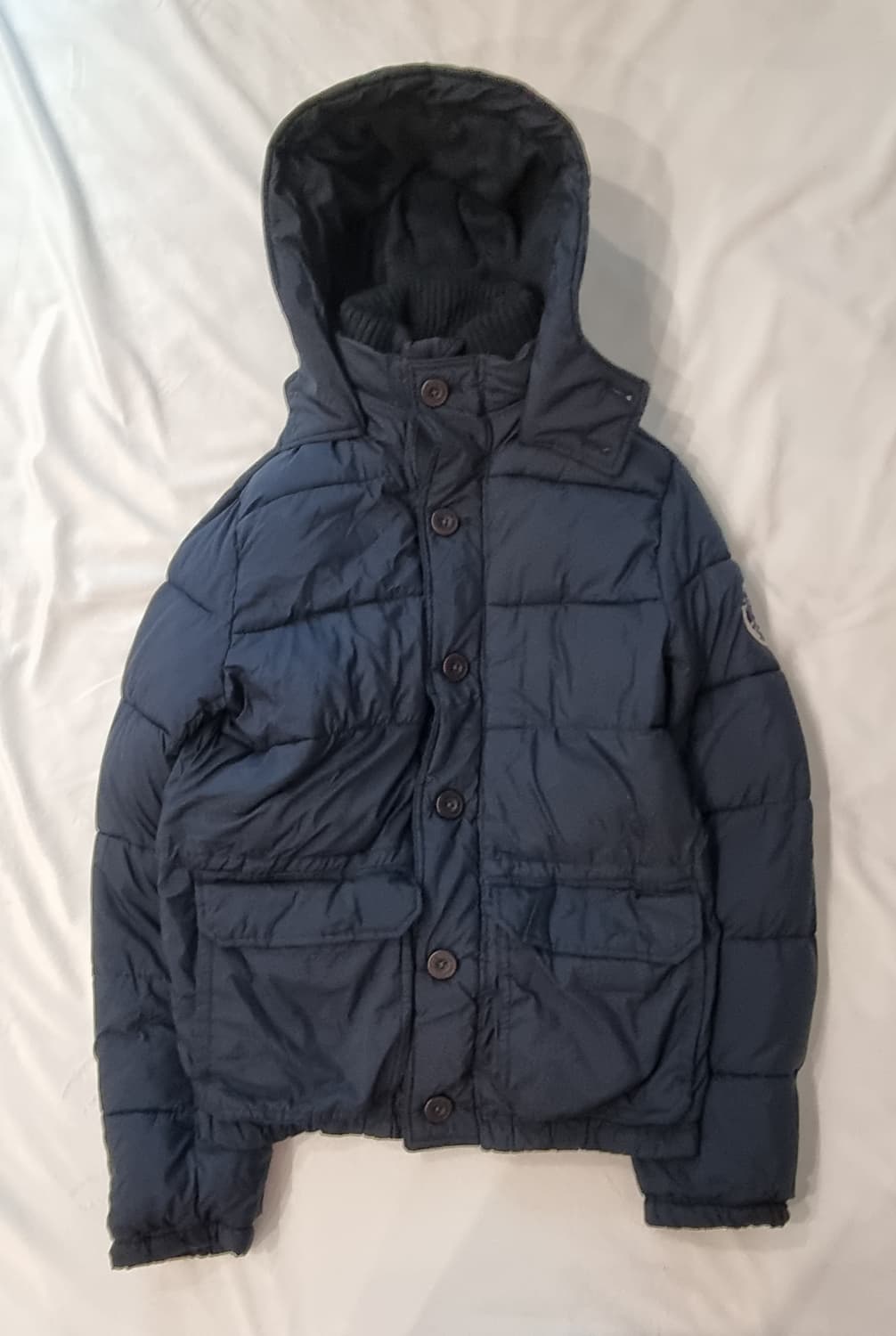 빈티지 아베크롬비 네이비 패딩 상품이미지1