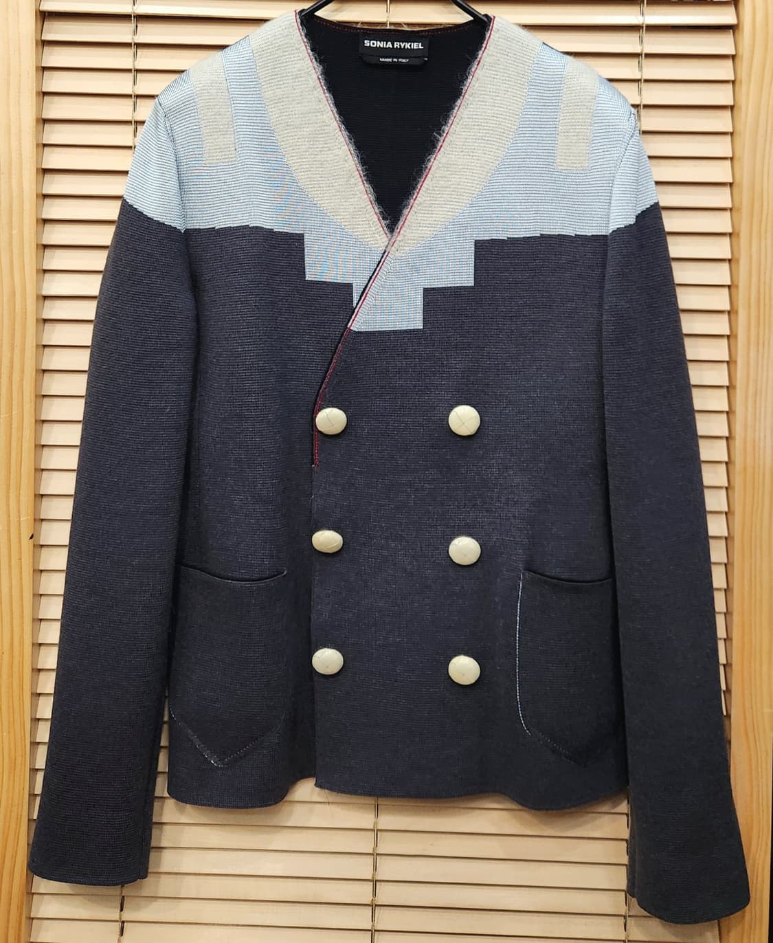 소니아 리키엘 더블브레스트 니트자켓S 상품이미지1