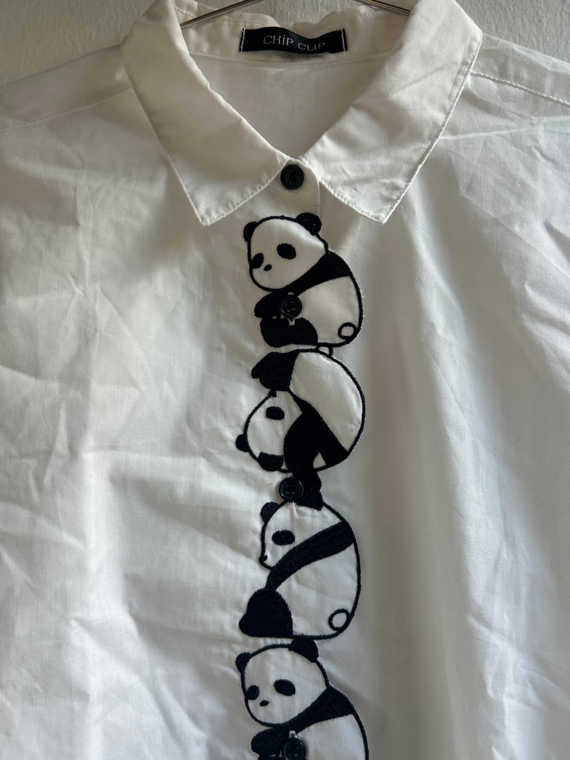 구르는 판다 셔츠 상품이미지5