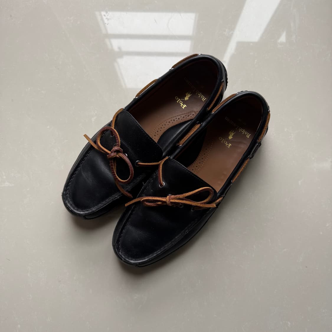 [280] 폴로 보트슈즈 블랙 (김원중신발) 상품이미지1