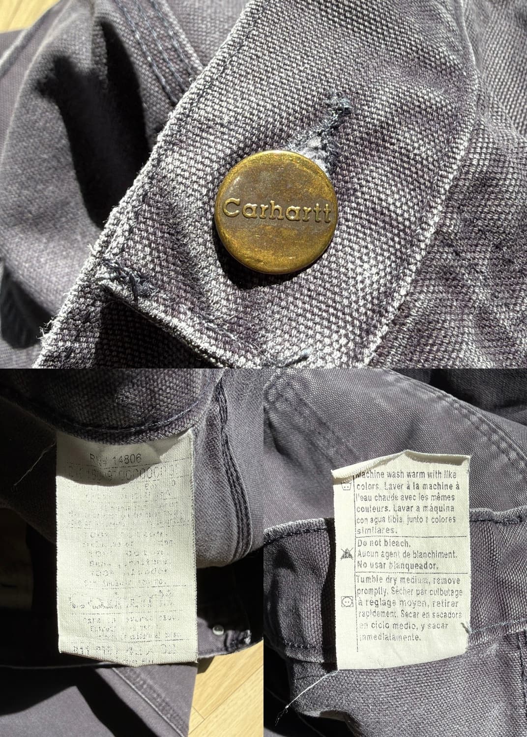 칼하트 B11 PTB 카펜터 팬츠 상품이미지10