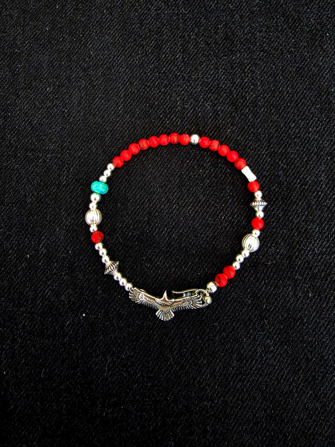 3Cross silver free egle Navaho bracelet 상품이미지4