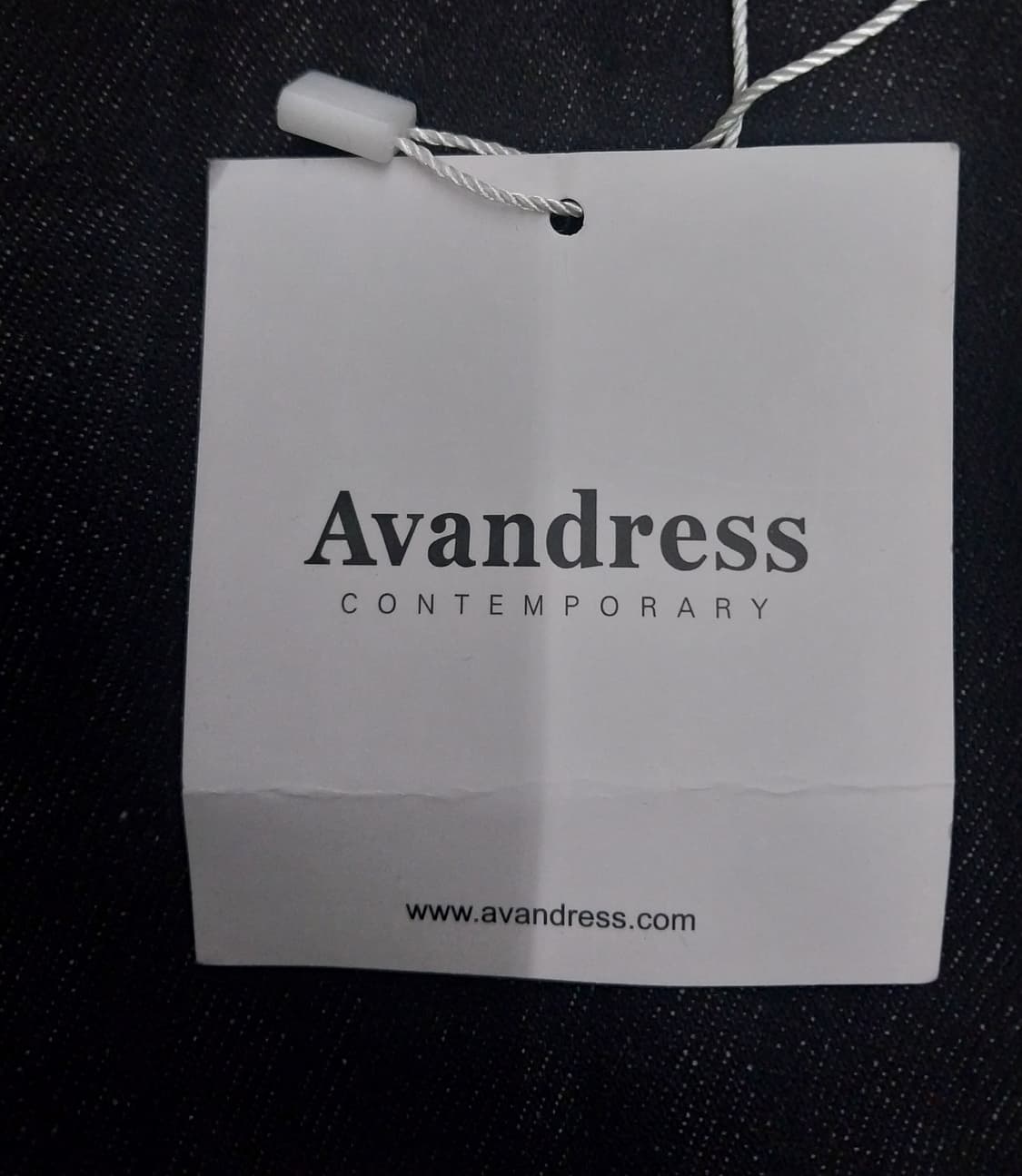 (새상품) Avandress 블랙 와이드 데님 팬츠 M 상품이미지5