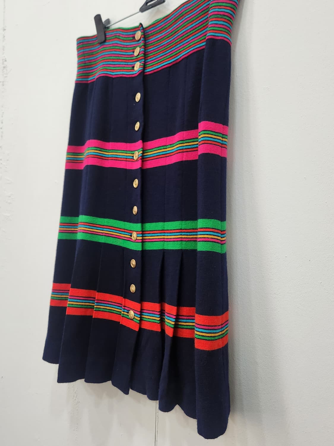 [77] JAPAN 빈티지 울 100% 플리츠 스커트 여성 77 상품이미지2