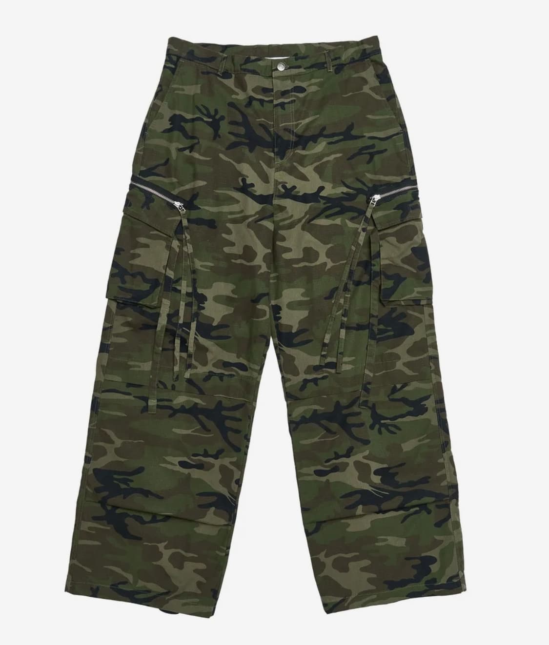스키즘인듀싱 CAMOUFLAGE CARGO PANTS GREEN 상품이미지1
