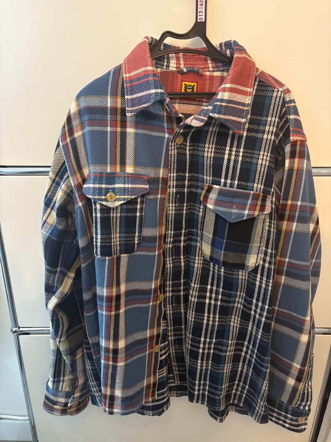 휴먼메이드 크레이지 플란넬 체크셔츠 M 상품이미지1