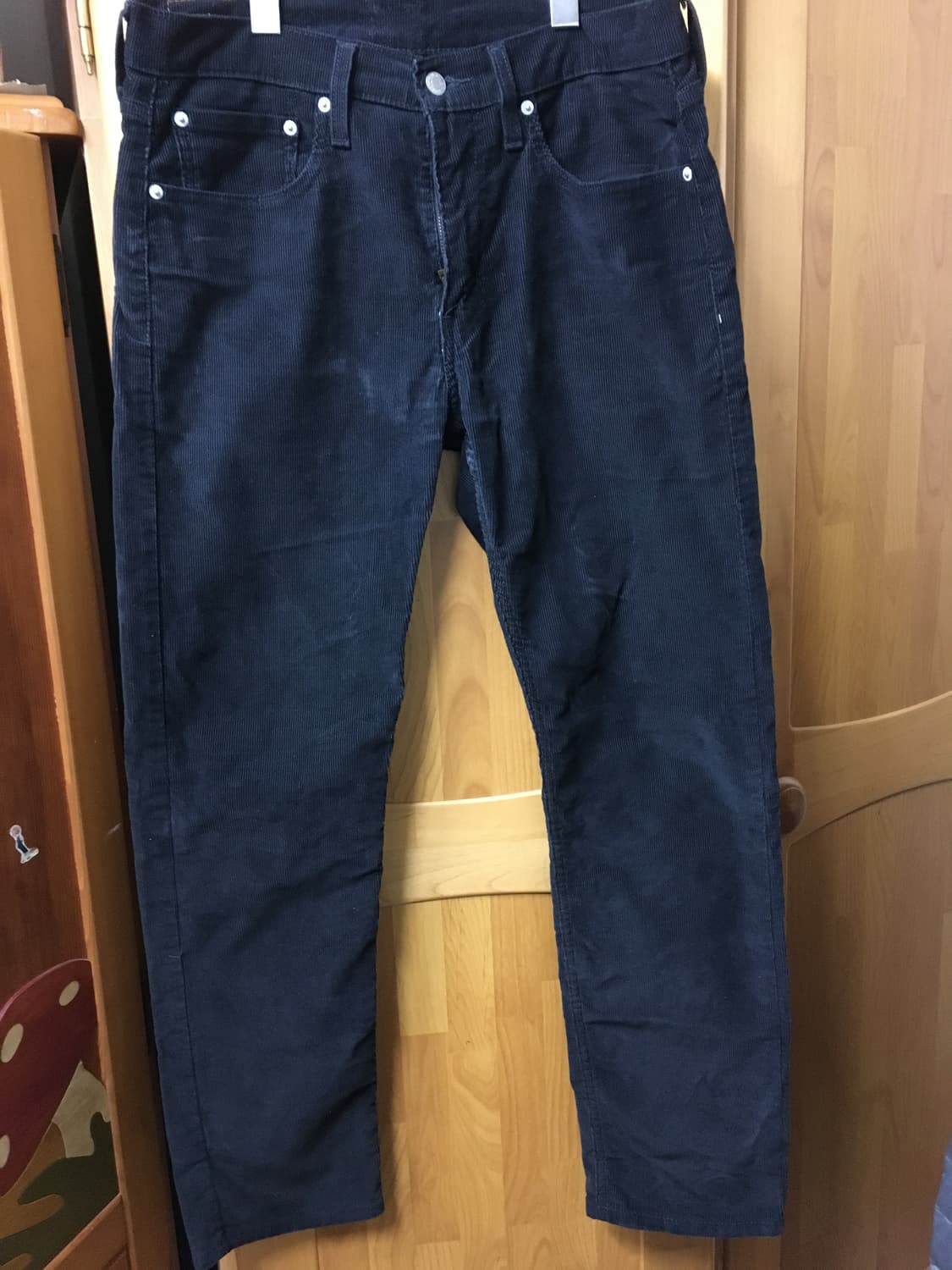 (32) 리바이스 502 코듀로이 블랙 상품이미지1