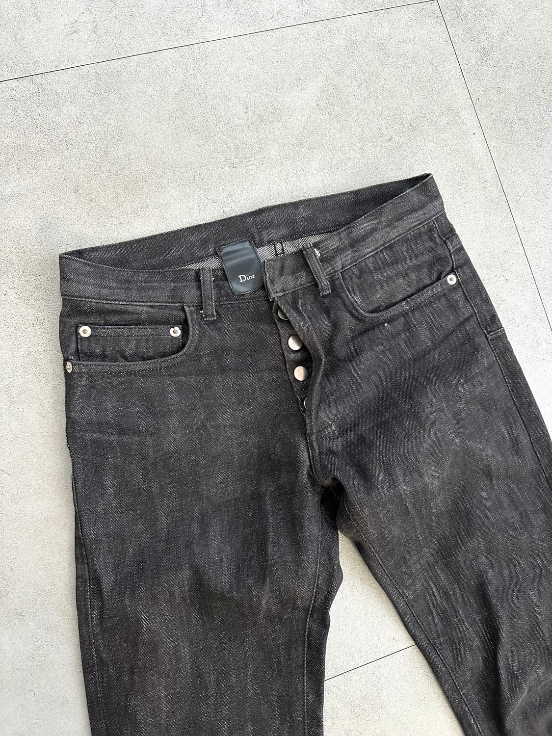 디올 옴므 05시즌 by 에디슬리먼 블랙진 상품이미지2