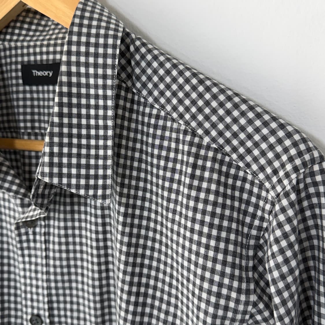[L] 띠어리 깅엄체크 셔츠 상품이미지3