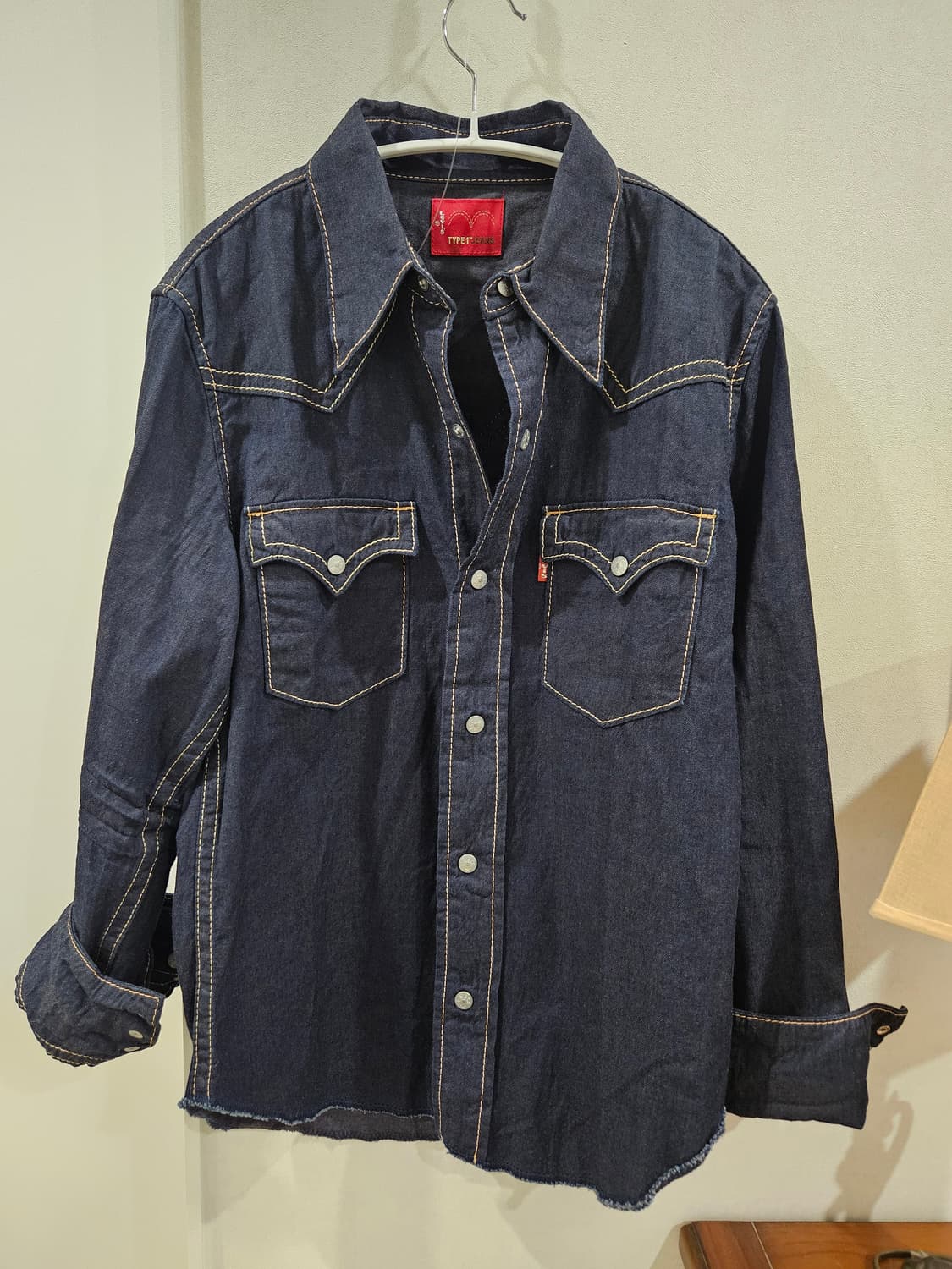 리바이스 타입원 데님셔츠 남녀공용 상품이미지1