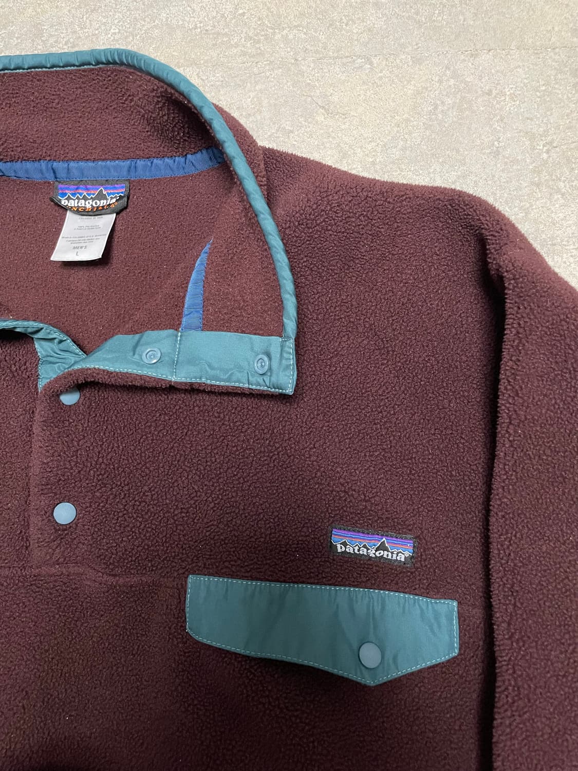 빈티지 파타고니아 신칠라 플리스 옵시디언 플럼 상품이미지2