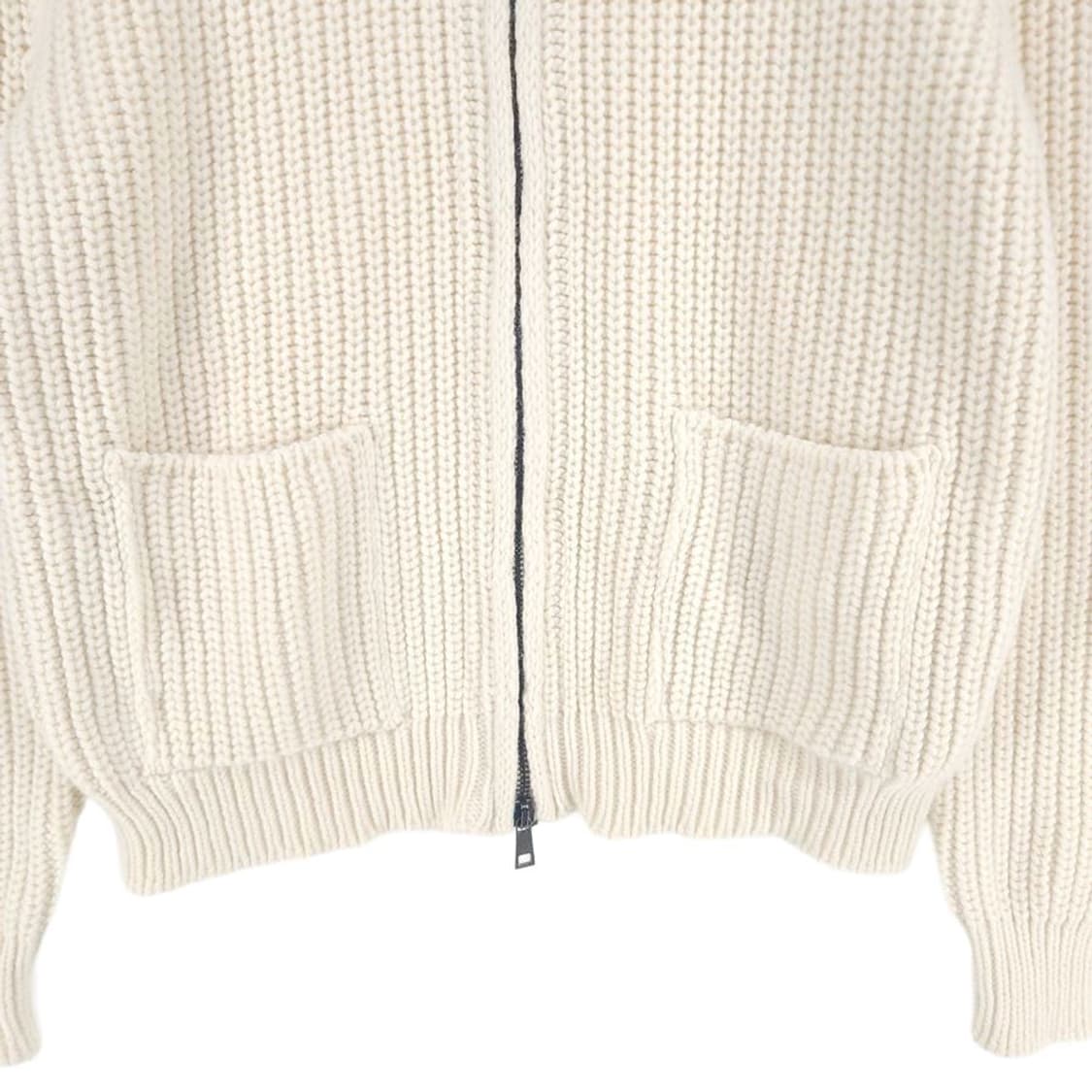 [남105]시리즈 울혼방 니트 집업[Y63-199] 상품이미지3