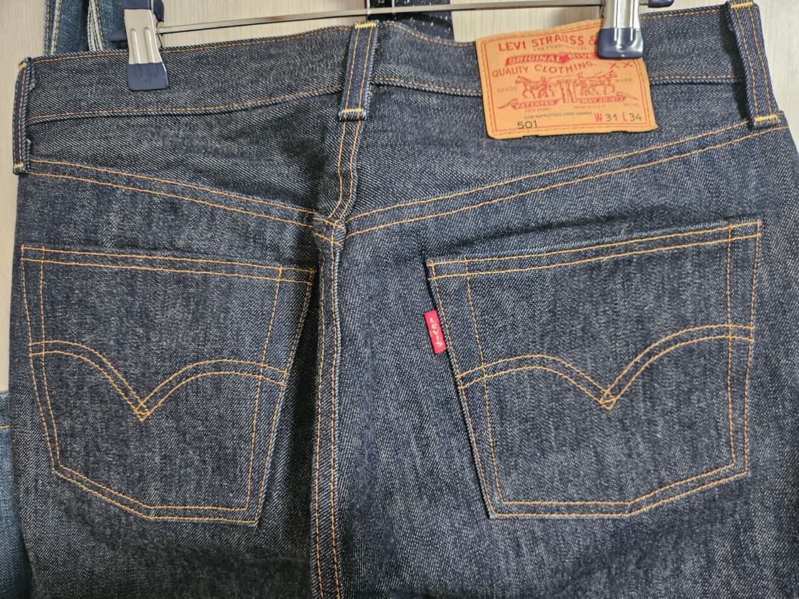 Lvc 78501 usa 콘밀 리바이스 빈티지 클로징 31x34 상품이미지3