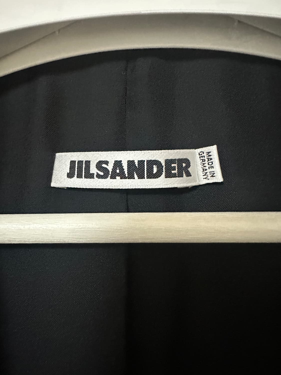 질샌더 버진 울 100% 자켓 블랙 34 상품이미지3