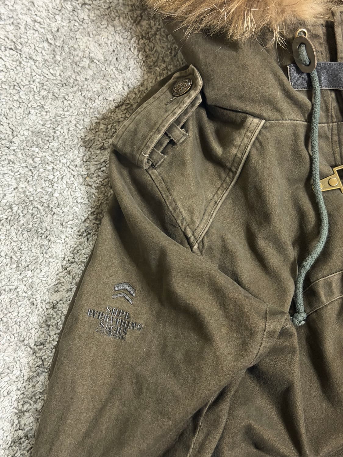 ShapeL 파이어맨 피쉬테일 코트 상품이미지6