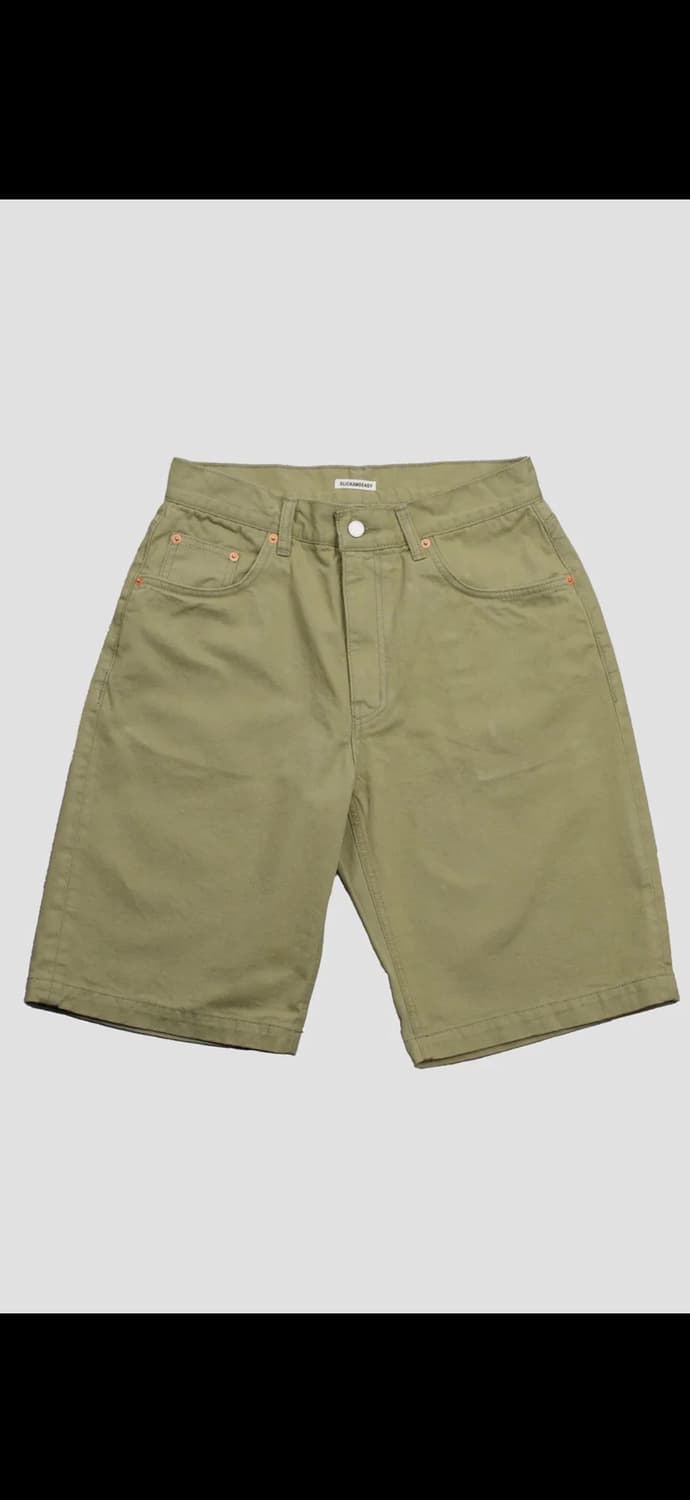 슬릭앤이지 코코 버뮤다 쇼츠 그린 상품이미지1