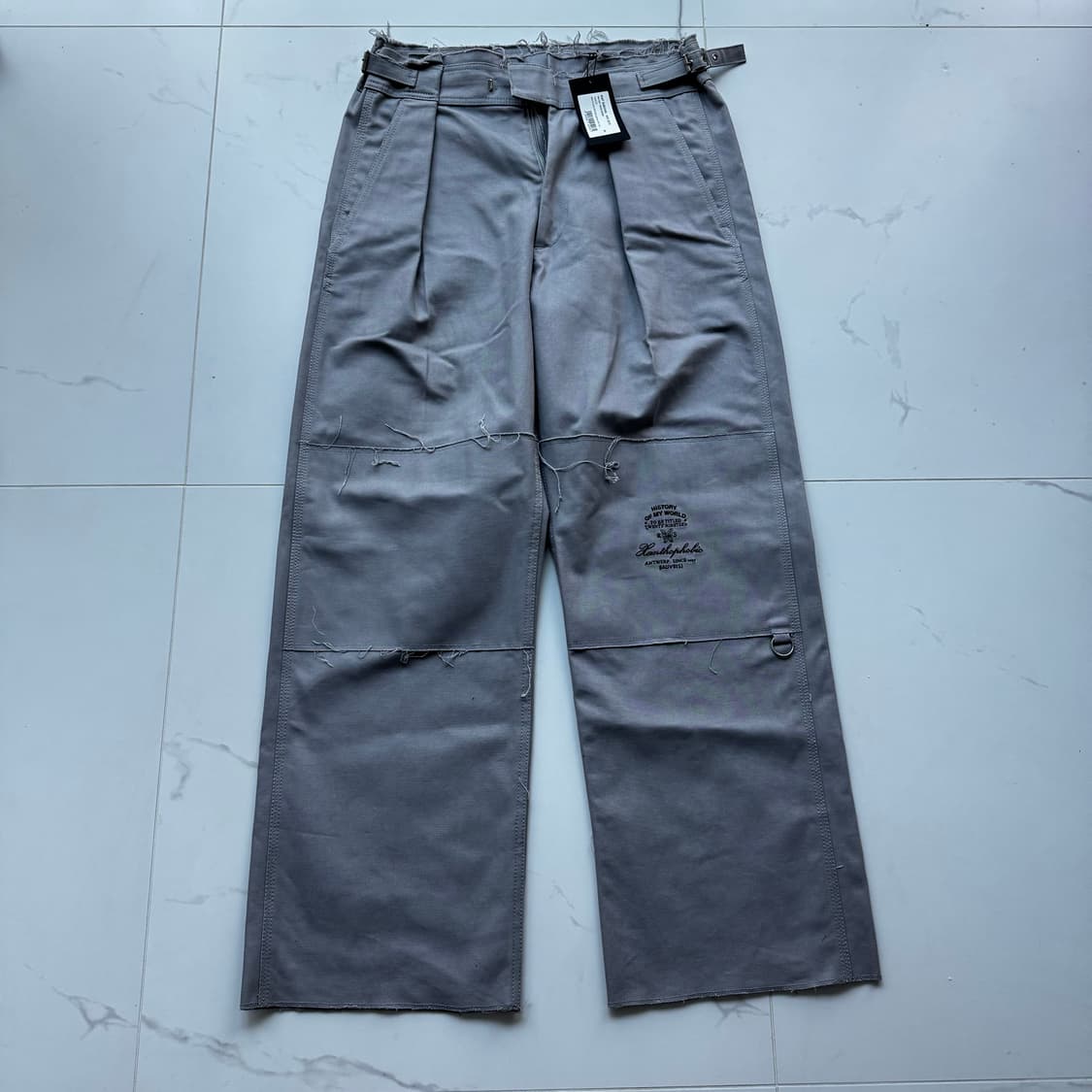 Raf Simons ring pants grey 상품이미지2